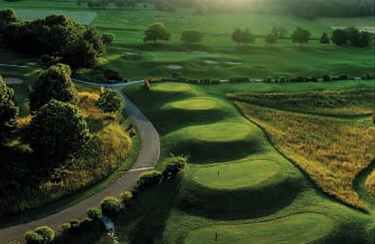 Golf Club Esery, photographed for Léman Golfique