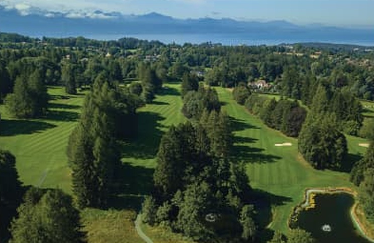 Golf Club de Lausanne, photographed for Léman Golfique