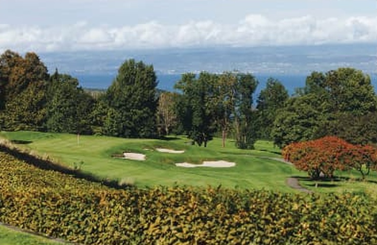 Évian Resort Golf Club, photographed for Léman Golfique