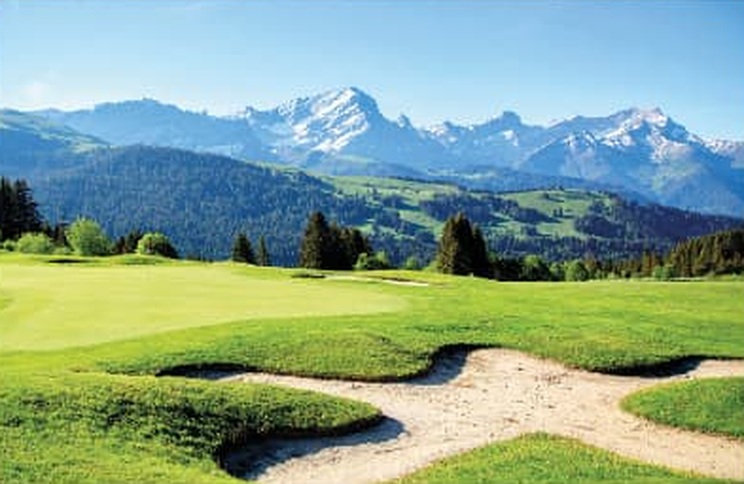 Golf Club Villars, photographed for Léman Golfique