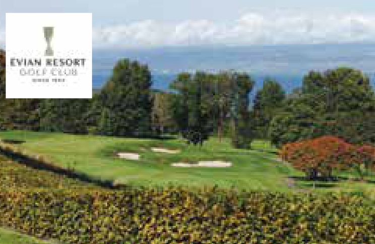 Évian Resort Golf Club, photographed for Léman Golfique